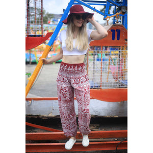 Urban Print 1 women harem pants in Red PP0004 020001 06