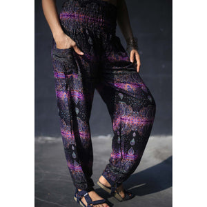 Paisley Buddha 2 women harem pants in purple PP0004 020002 06