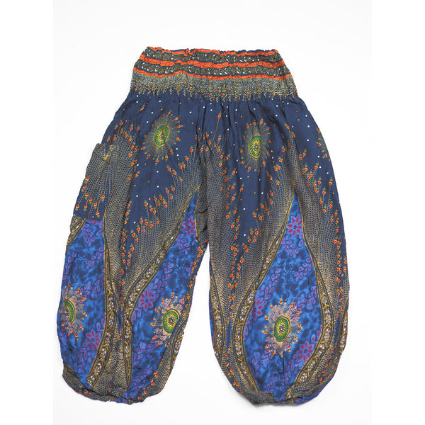 Peacock Eye Kid Harem Pants in Navy PP0004 020003 05