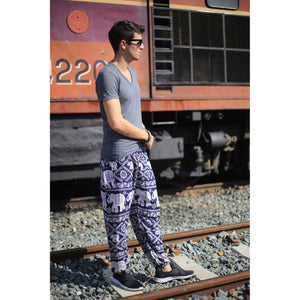 Imperial Elephant 5 men/women harem pants in  Navy PP0004 020005 01