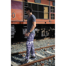 Load image into Gallery viewer, Imperial Elephant 5 men/women harem pants in  Navy PP0004 020005 01