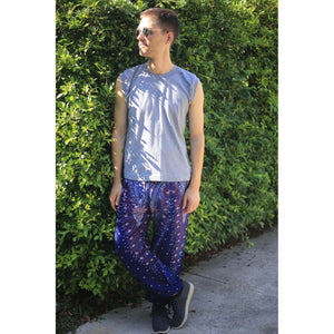 Peacock 7 men/women harem pants in Navy Blue PP0004 020007 05