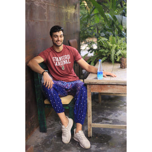 Peacock 7 men/women harem pants in Navy Blue PP0004 020007 05