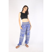 Load image into Gallery viewer, Elephant temple 14 women harem pants in Blue PP0004 020014 06