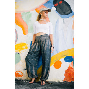 Peacock Feather Dream 15 women harem pants in Gray PP0004 020015 06