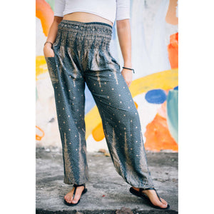 Peacock Feather Dream 15 women harem pants in Gray PP0004 020015 06