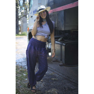 Peacock Feather Dream 15 women harem pants in Navy PP0004 020015 07