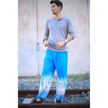 Load image into Gallery viewer, Solid Top Elephant 17 men/women harem pants in Blue PP0004 020017 04