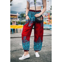 Load image into Gallery viewer, Princess Mandala Women Harem Pants in Red PP0004 020030 01