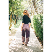 Load image into Gallery viewer, Floral mandala 36 women harem pants in Purple PP0004 020036 01