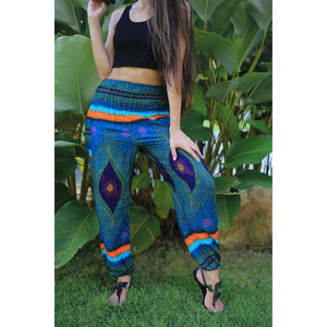 Big eye 50 women harem pants in Ocean Blue PP0004 020050 04