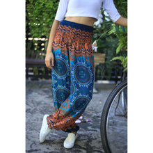 Load image into Gallery viewer, Clock nut 67 men/women harem pants in Ocean Blue PP0004 020067 05