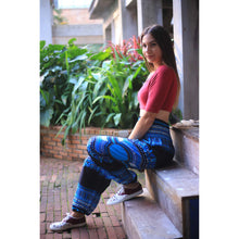 Load image into Gallery viewer, Black Regue 72 women harem pants in Blue PP0004 020072 05