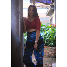 Load image into Gallery viewer, Black Regue 72 women harem pants in Blue PP0004 020072 05