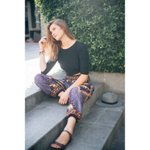 Load image into Gallery viewer, Diamond Elephant Womens Harem Pants in purple PP0004 020079 01