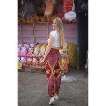 Load image into Gallery viewer, Diamond Elephant Men/Womens Harem Pants in Red PP0004 020079 02