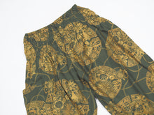 Load image into Gallery viewer, Floral Classic Unisex Kid Harem Pants in Green PP0004 020098 07