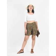 Load image into Gallery viewer, Mandala Women&#39;s Wrap Shorts Pants in Navy Blue PP0205 020114 01