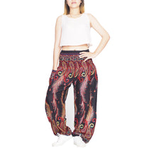 Load image into Gallery viewer, Vibrant vibes 116 women harem pants in Red PP0004 020116 05