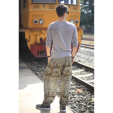 Load image into Gallery viewer, Rupestree elephant 123 men/women harem pants in Green PP0004 020123 03