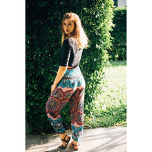 Load image into Gallery viewer, Contrast mandala 127 women harem pants in Red PP0004 020127 03