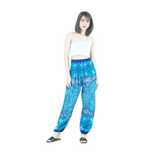 Load image into Gallery viewer, Daffodils Mandala women harem pants in Bright Navy PP0004 020265 05