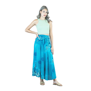 Acacia Mandala Women's Bohemian Skirt in Ocean Blue SK0033 020305 05