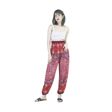 Load image into Gallery viewer, Daffodils Mandala women harem pants in Red PP0004 020265 02