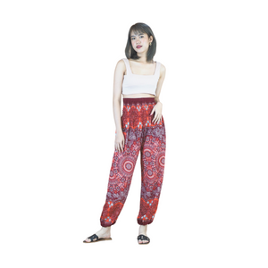 Daffodils Mandala women harem pants in Red PP0004 020265 02