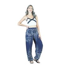 Load image into Gallery viewer, Cosmo Royal Elephant women harem pants in Navy Blue PP0004 020307 03