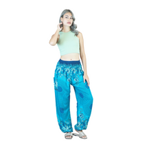 Load image into Gallery viewer, Acacia Mandala Women Harem Pants in Ocean Blue PP0004 020305 05