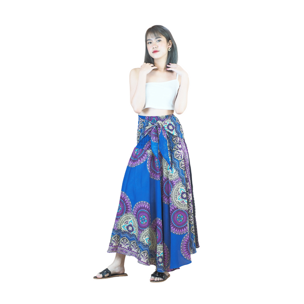 Maiden Mandala Women's Bohemian Skirt in Blue SK0033 020306 03