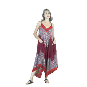 Muscari Mandala Women's Jumpsuit in Red JP0069 020263 05