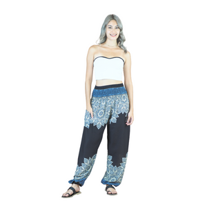 Muscari Mandala women harem pants in Black PP0004 020263 01