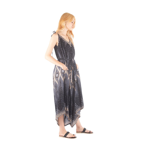 Big Eye Women's Jumpsuit with Belt in Black JP0097 020033 01