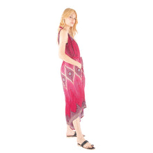 Load image into Gallery viewer, Big Eye Women&#39;s Jumpsuit with Belt  in Red JP0097 020033 04