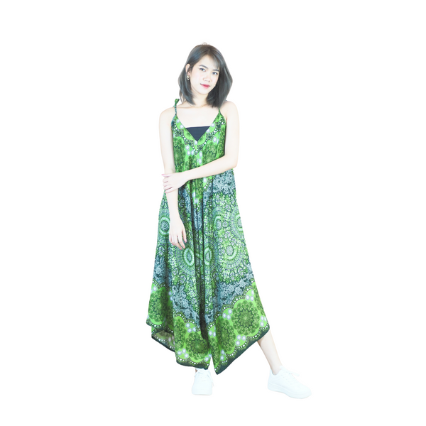 Daffodils Mandala Women's Jumpsuit in Green JP0069 020265 04