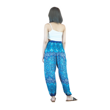 Load image into Gallery viewer, Daffodils Mandala women harem pants in Bright Navy PP0004 020265 05