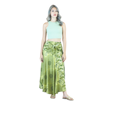 Load image into Gallery viewer, Acacia Mandala Women&#39;s Bohemian Skirt in Green SK0033 020305 02