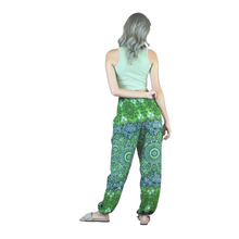 Load image into Gallery viewer, Daffodils Mandala women harem pants in Green PP0004 020265 04