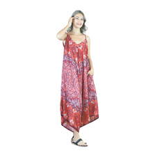 Load image into Gallery viewer, Daffodils Mandala Women&#39;s Jumpsuit in Red JP0069 020265 02