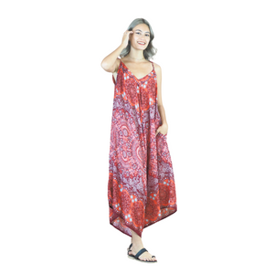 Daffodils Mandala Women's Jumpsuit in Red JP0069 020265 02