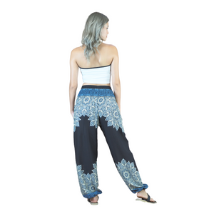 Muscari Mandala women harem pants in Black PP0004 020263 01