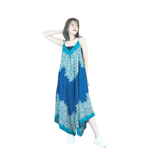 Load image into Gallery viewer, Muscari Mandala Women&#39;s Jumpsuit in Ocean Blue JP0069 020263 02