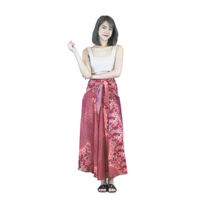 Acacia Mandala Women's Bohemian Skirt in Red SK0033 020305 03