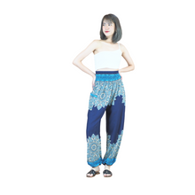 Load image into Gallery viewer, Muscari Mandala women harem pants in Navy PP0004 020263 03