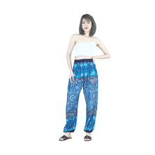 Load image into Gallery viewer, Daffodils Mandala women harem pants in Navy PP0004 020265 03