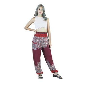 Muscari Mandala women harem pants in Red PP0004 020263 05