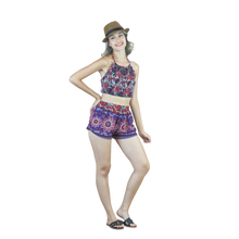 Load image into Gallery viewer, Flower Women&#39;s Swimwear in Purple JP0010 020303 03
