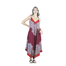 Load image into Gallery viewer, Muscari Mandala Women&#39;s Jumpsuit in Red JP0069 020263 05